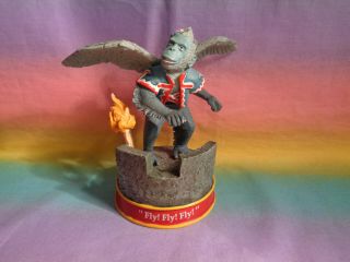 2001 Turner Entertainment Wizard Of Oz Winged Monkey Bobble Figure Fly Fly