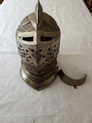 Armor Medieval Knights Crusader Helmet