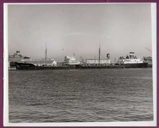 1940 - 50s Tanker Ss Atlantic Importer 8x10 Photo 2