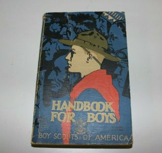Boy Scout Handbook 1937 - 27th Printing - Good Shape