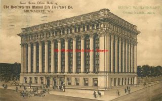 Wi,  Milwaukee,  Wisconsin,  Northwestern Mutual Life Insurance Company,  1911 Pm