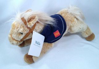 12 " Wells Fargo Tan Horse Plush Nellie 2015 Stuffed Animal Toy