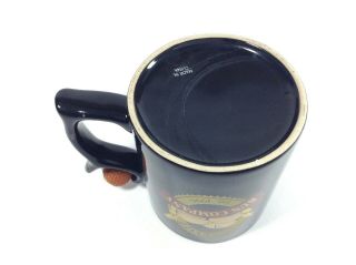 Tennessee Bun Company Advertising Coffee Cup Mug Spinning Burger on Handle Retro 4