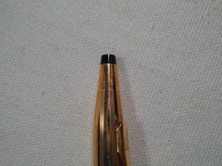 Cross Pen Pencil Set 14K Gold Filled 1/20 Case w/ 1967 Brochure - ic 4