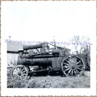1940s Traction Steam Engine Tractors Thresher Implement Farm Photos 5