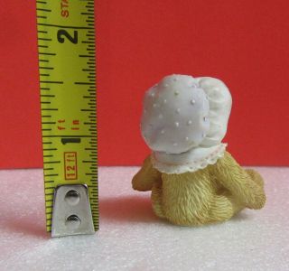 Cherished Teddies Miniature Teddy Bear with Ducks Springtime Figurine 3