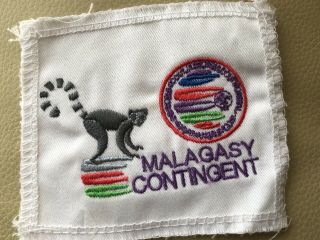 24th World Scout Jamboree,  Usa 2019,  Malagasy Contingent Patch