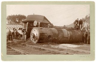 Dealer’s Special 11 1890s Boudoir Card Photos Washington Dc Train Ship Wreck Etc
