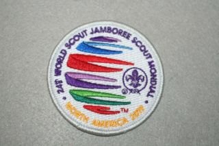 2019 World Scout Jamboree Wsj Ist Staff Patch Gray Border On Per Person