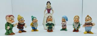 Rare Goebel Disney Snow White And The Seven Dwarfs Set