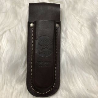 Vintage Vise Grip 7 " Leather Belt Sheath Holder Pouch