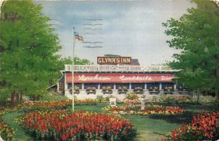 Huntington Long Island York 1957 Postcard Glynn 