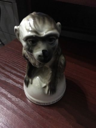 Souvenir Of Gibraltar Porcelain Ape