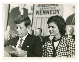 John F Kennedy,  Jackie Kennedy News Photo By Aleksandrowicz 1950s