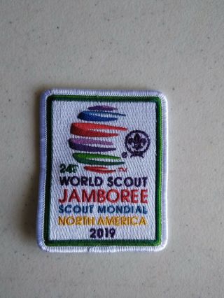 2019 World Jamboree United States Pocket Patch Scout Mondial North America