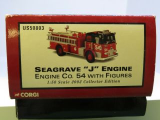 50803 Corgi Chicago Fire Department Seagrave J Engine 2002 Edition 2
