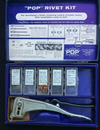 Vintage United Shoe Machinery Corp.  Pop Rivet Tool Prg - 24a