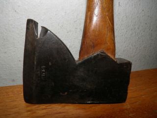 Rare Vintage Plumb Carpentry Axe Hatchet Flat Head Nail Puller USA Solid 1.  9lbs 2