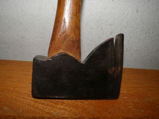 Rare Vintage Plumb Carpentry Axe Hatchet Flat Head Nail Puller USA Solid 1.  9lbs 3