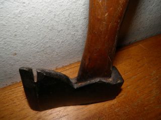 Rare Vintage Plumb Carpentry Axe Hatchet Flat Head Nail Puller USA Solid 1.  9lbs 6
