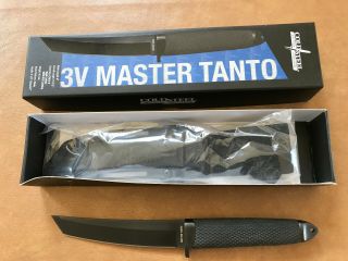 Cold Steel Master Tanto Cpm 3 - V High Carbon Steel With Dlc Coating 13qbn