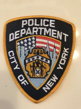 Nypd Ceremonial Unit York City Police Dept Patch