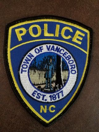 Vanceboro Nc Police / Sheriff Patch North Carolina