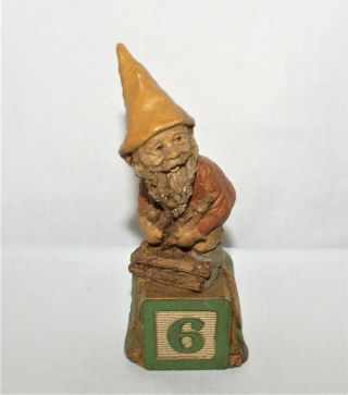 Vintage Gnome Figurine Number 6 Cairn Studio Tom Clark