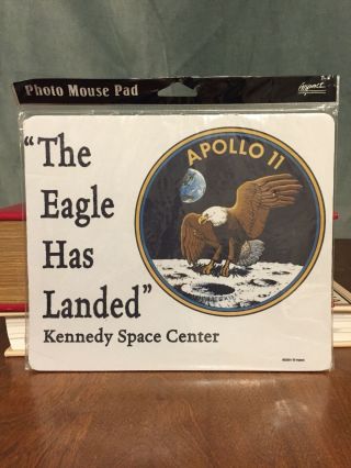 Kennedy Space Center ‘eagle Has Landed’ Photo Mouse Pad