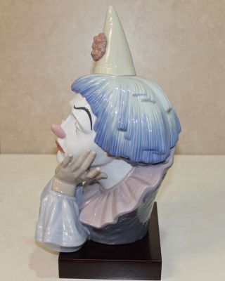Lladro Figurine 5129 ln box Clown Head 3