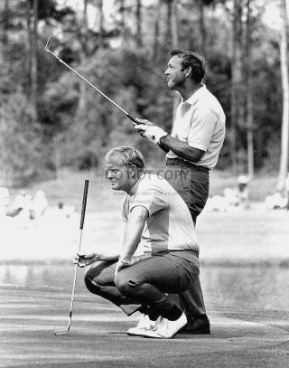 Arnold Palmer And Jack Nicklaus Golf Legends - 11x14 Sports Photo (lg168)