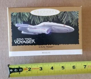 Hallmark 1996 Star Trek Voyager Christmas Ornament Rare Vintage