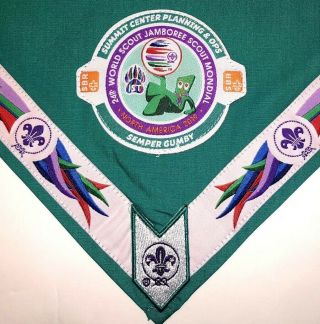 Semper Gumby Summit Center Staff Ist 2019 24th World Scout Jamboree Neckerchief