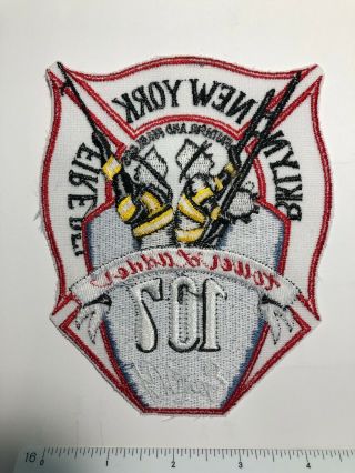 FDNY Patch Tower Ladder 107 Vintage Patch 2
