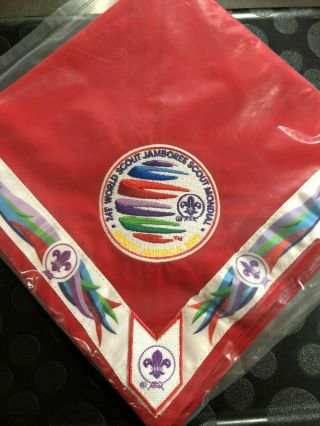 2019 World Jamboree Scout Mondial Red Participant 1 Per Neckerchief