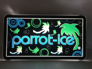 Parrot - Ice Advertising Lamp Light Sign Collectible Man Cave Home Bar