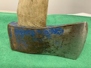 Vintage HB Hults Bruk Axe 1.  5/ 3 1/2 Made in Sweden 4