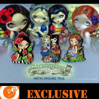Exclusive Pop Gallery Set Of 3 Enamel Pins By Jasmine Becket - Griffith -