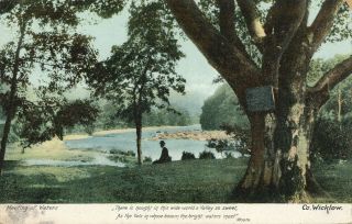 Wicklow – Meeting Of Waters Poetic Postcard – Ireland