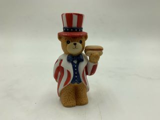 Lucy & Me Patriotic Usa Fourth Of July Independance Day Enesco Hot Dog Sam