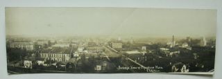 1915 Large Size Photo Postcard Birdseye View Of Pipestone,  Minnesota