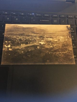 Vintage Postcard; Steamboat Springs Colorado,  Aerial View