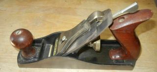 Vintage Stanley Bailey No 4 Smooth Plane / 99 Japanning