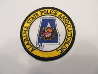 Alabama State Trooper Association Inc Patch