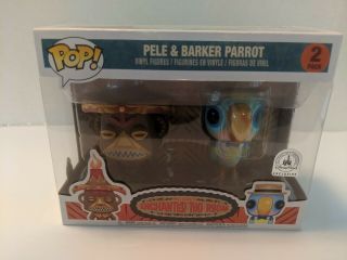Funko Pop Disney Enchanted Tiki Room 55th Anniversary Pele & Barker Parrot