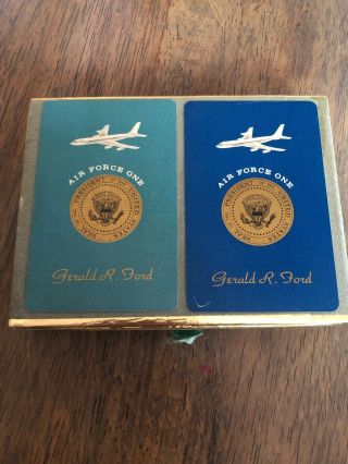 President Gerald R.  Ford Air Force One Playing Cards - Presidential Seal