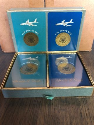 President Gerald R.  Ford Air Force One Playing Cards - Presidential Seal 2