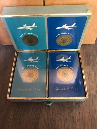 President Gerald R.  Ford Air Force One Playing Cards - Presidential Seal 3