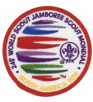 24th World Scout Jamboree 2019 Official Usa Youth Participant Patch