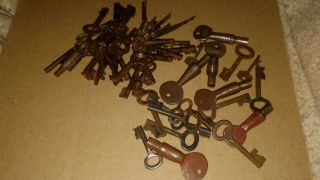 Antique Hollow Barrel Keys
